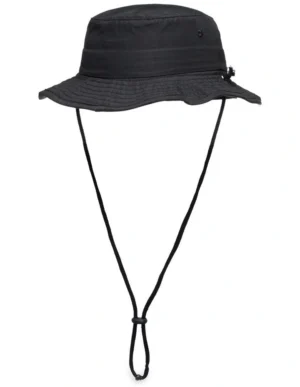 Tower Safari Sun Hat in Black