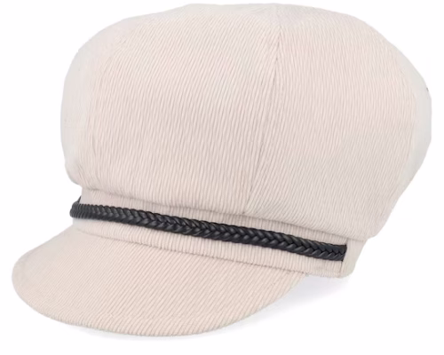 Velvet Baker Boy Cap Sand Vega Cap