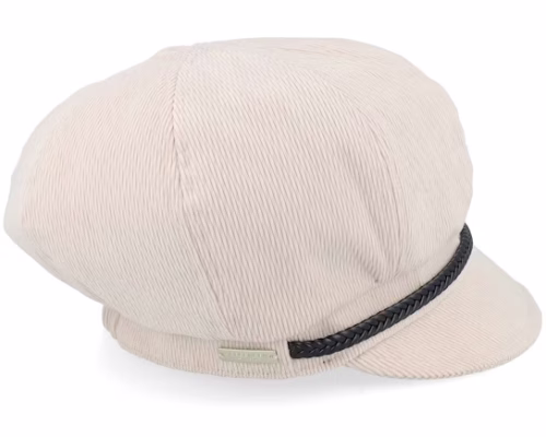 Velvet Baker Boy Cap Sand Vega Cap