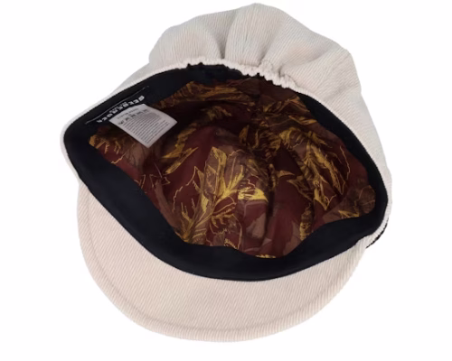 Velvet Baker Boy Cap Sand Vega Cap