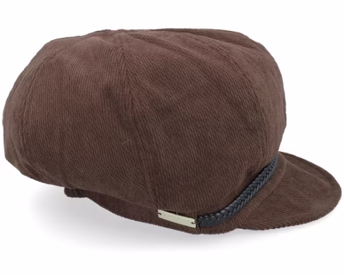 Velvet Baker Boy Cap Teak Vega Cap