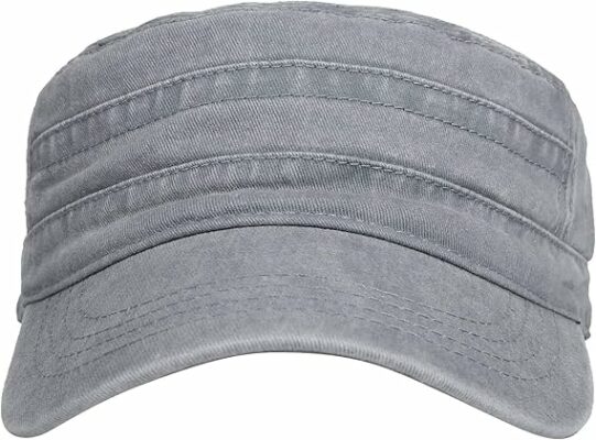 Washed Cotton Army Cap