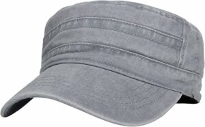 Washed Cotton Army Cap