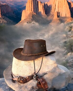 Western Vintage Australian Outback Hat