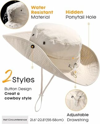 Women Beach Summer Boonie Hat
