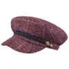 Women Burgundy Fiddler Cap