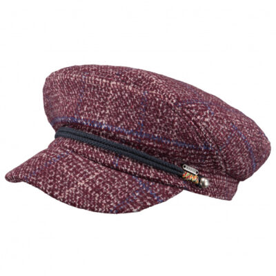 Women Burgundy Fiddler Cap