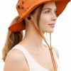 Women Fit Ponytail Packable Boonie Hat