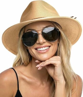 Women Summer Wide Brim Fedora
