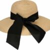Women's Floppy Straw Summer Hat