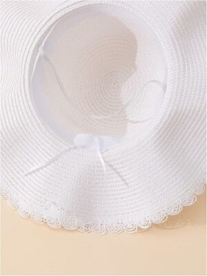 Women's Summer Bow Tie Straw Hat