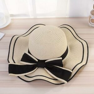 Women's Wide Brim Straw Hat