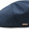 100% Softened Cotton Flat Cap