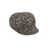 Alessia Leopard Bakerboy Cap