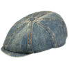Blue Cotton Bradley Newsboy Cap