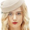 British Vintage Elegant Pillbox Hat