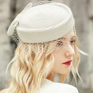 British Vintage Elegant Pillbox Hat