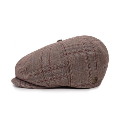 Brood Plaid Newsboy Cap