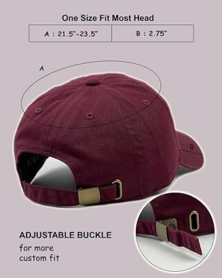Classic Low Profile Cotton Baseball Cap