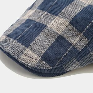 Classic Plaid Ivy Flat Cap