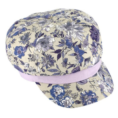 Cotton Lilac Bakerboy Cap