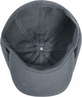 Cotton Vintage Newsboy Cap - Grey