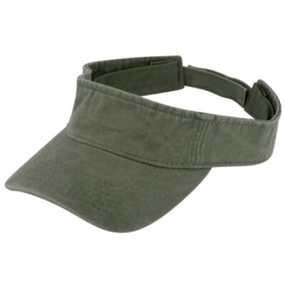 Cotton Visor Cap Olive