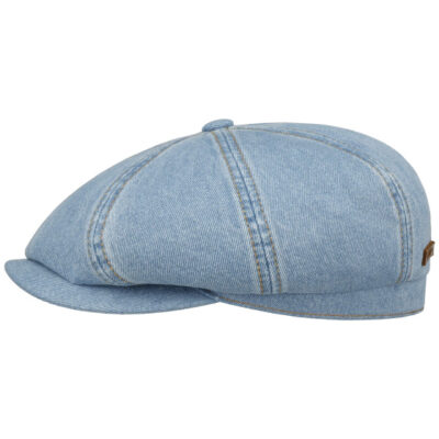 Denim Barista Newsboy Cap