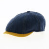 Denim Cotton Blue Newsboy Cap