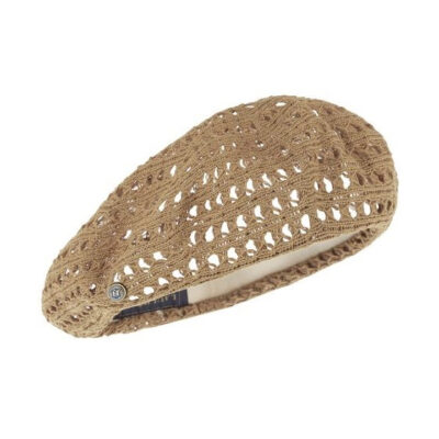 Eclisse Cotton & Linen String Beret