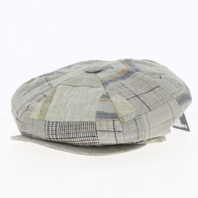 Fernand Patchwork Newsboy Cap