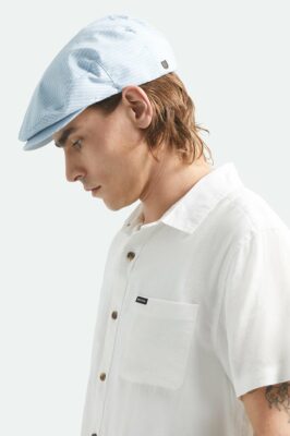 Hooligan Flat Cap - Light Blue