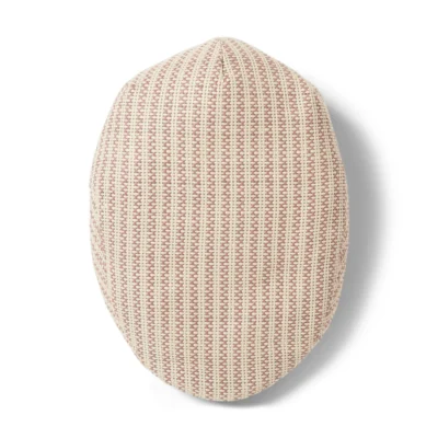 Lightweight Straw Flat Cap - Natural-Clay