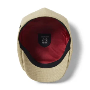 Lightweight Toyo Straw Newsboy Cap