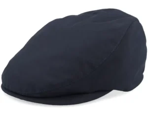 Matteo Sunblock Black Flat Cap