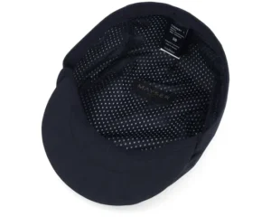 Matteo Sunblock Black Flat Cap