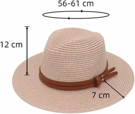 Men Wide Brim Panama Hat