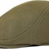 Men's Cotton Flat Cap