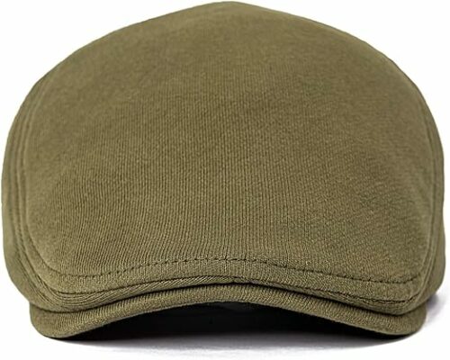 Men's Cotton Flat Cap