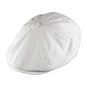 Men's White Flat Cap