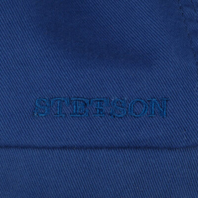 Midtown Cotton Flat Cap Navy Blue