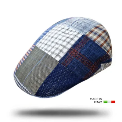 Mix Patch Italian Flat Cap