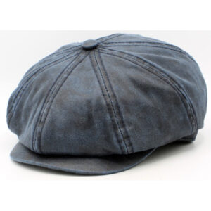 Navy Newsboy Cap