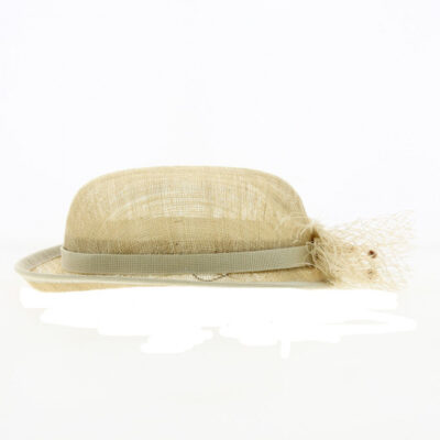 Nina Beige Ceremonial Fascinator