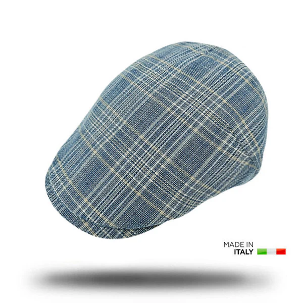 Plaid Italian Ivy Flat Cap