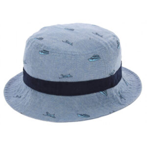 Summer Cotton Jet Life Bucket Hat Light Blue