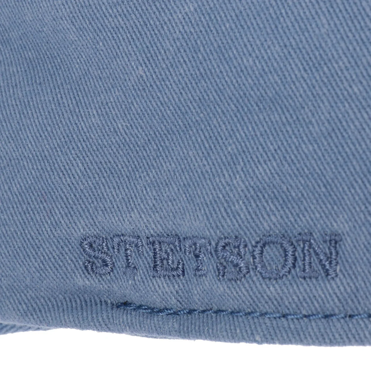 Texas Sun Protection Flat Cap in Light Blue