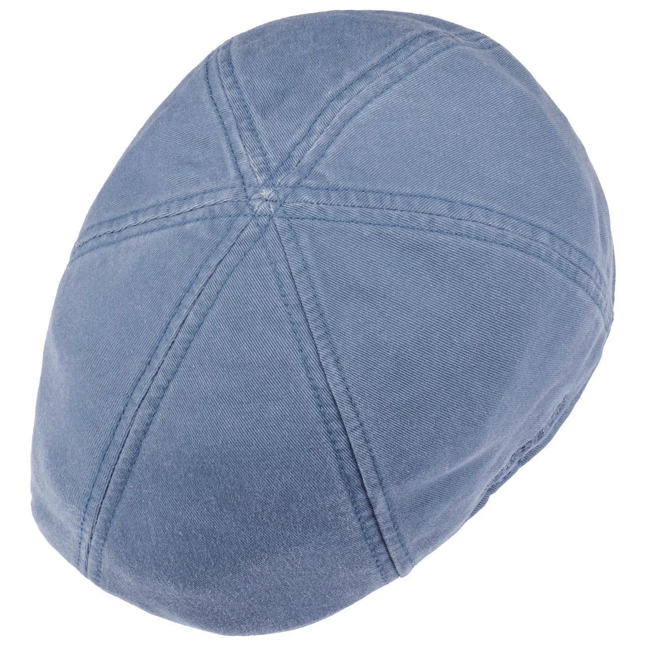 Texas Sun Protection Flat Cap in Light Blue