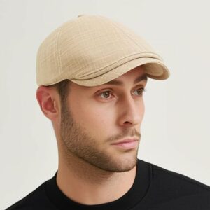 Vintage Ivy Flat Cap for Men