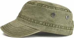 Washed Cotton Military Army Cap